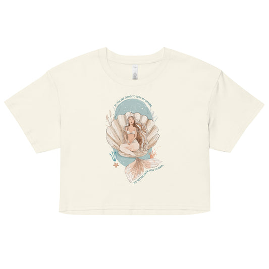 Test My Waters Women’s Crop Top - 