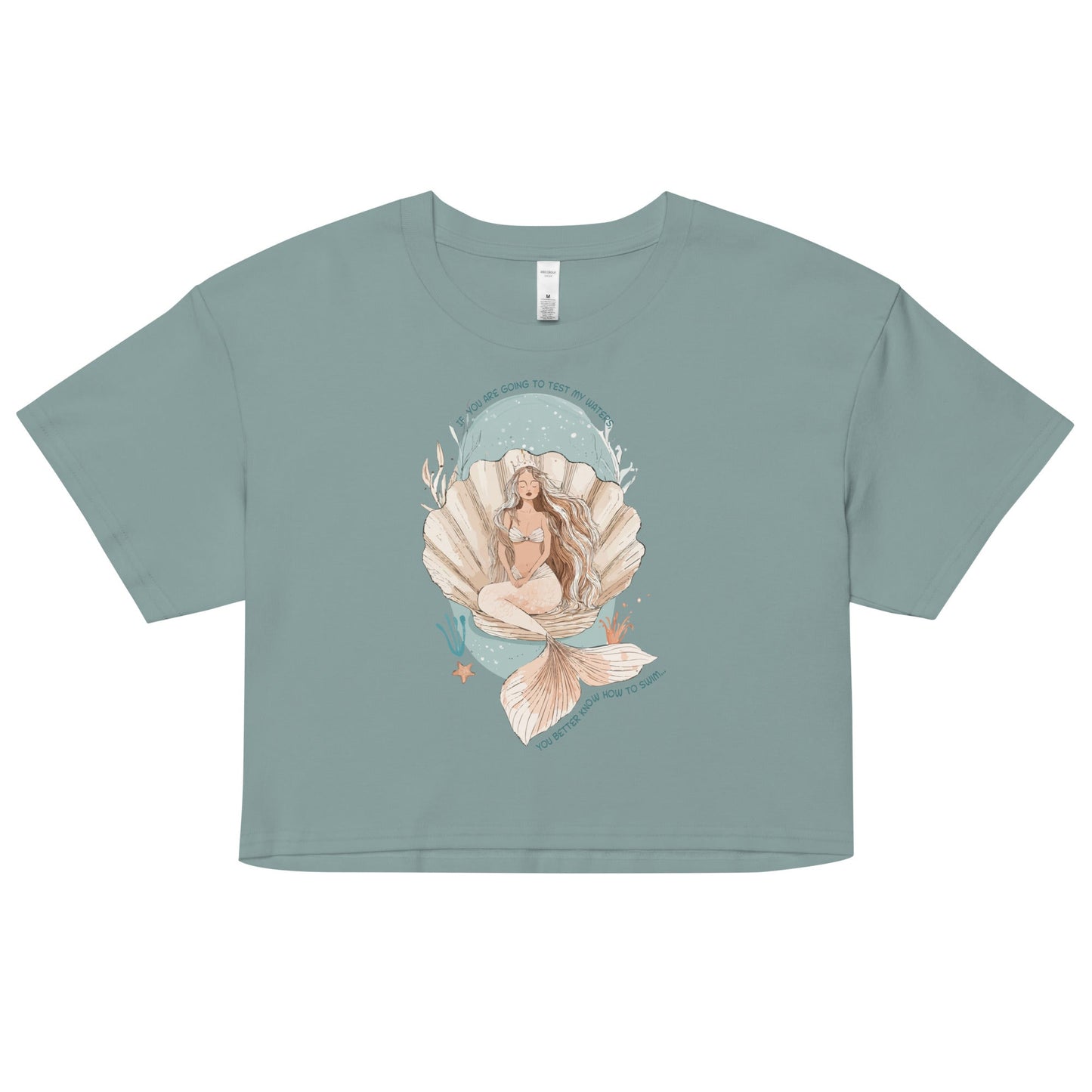 Test My Waters Women’s Crop Top - 