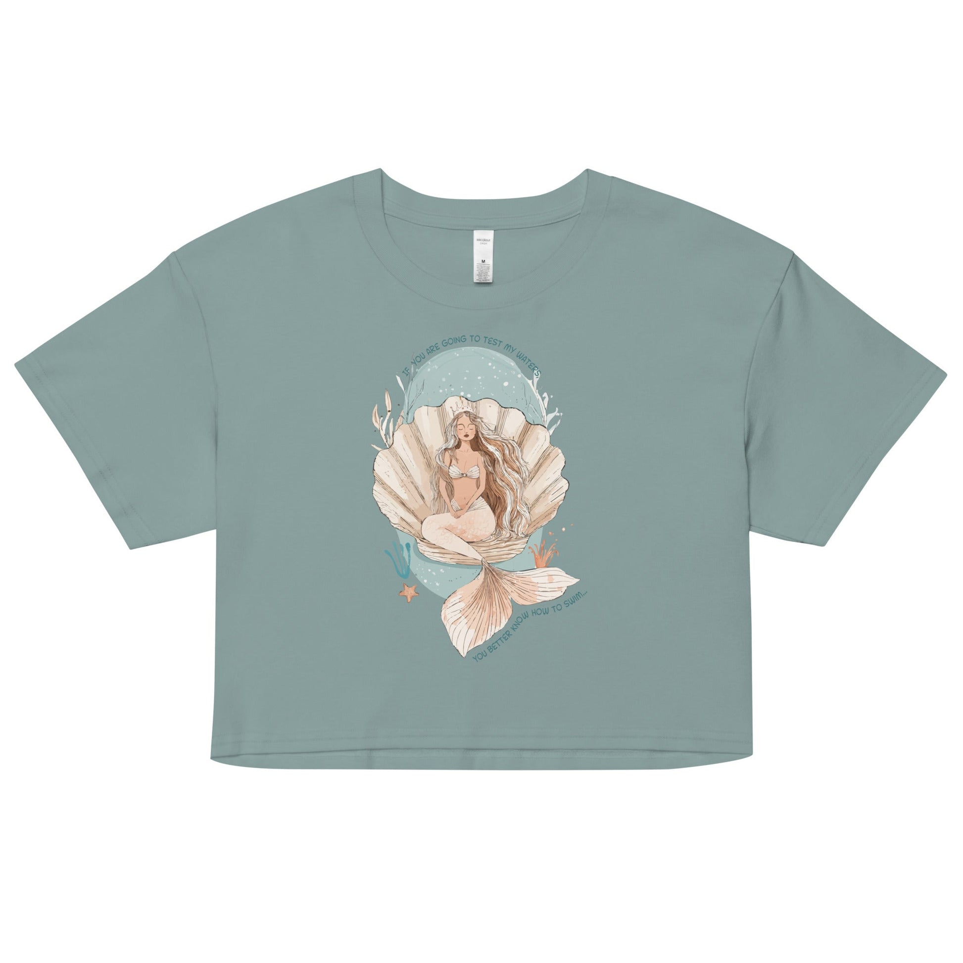 Test My Waters Women’s Crop Top - 