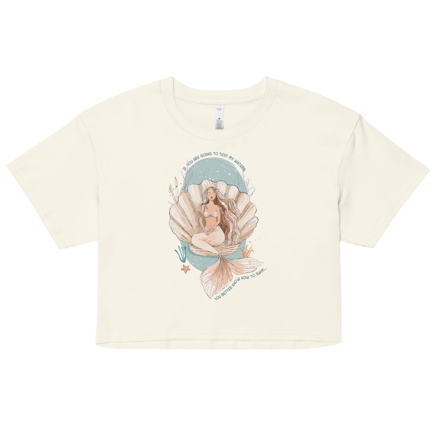 Test My Waters Women’s Crop Top - 