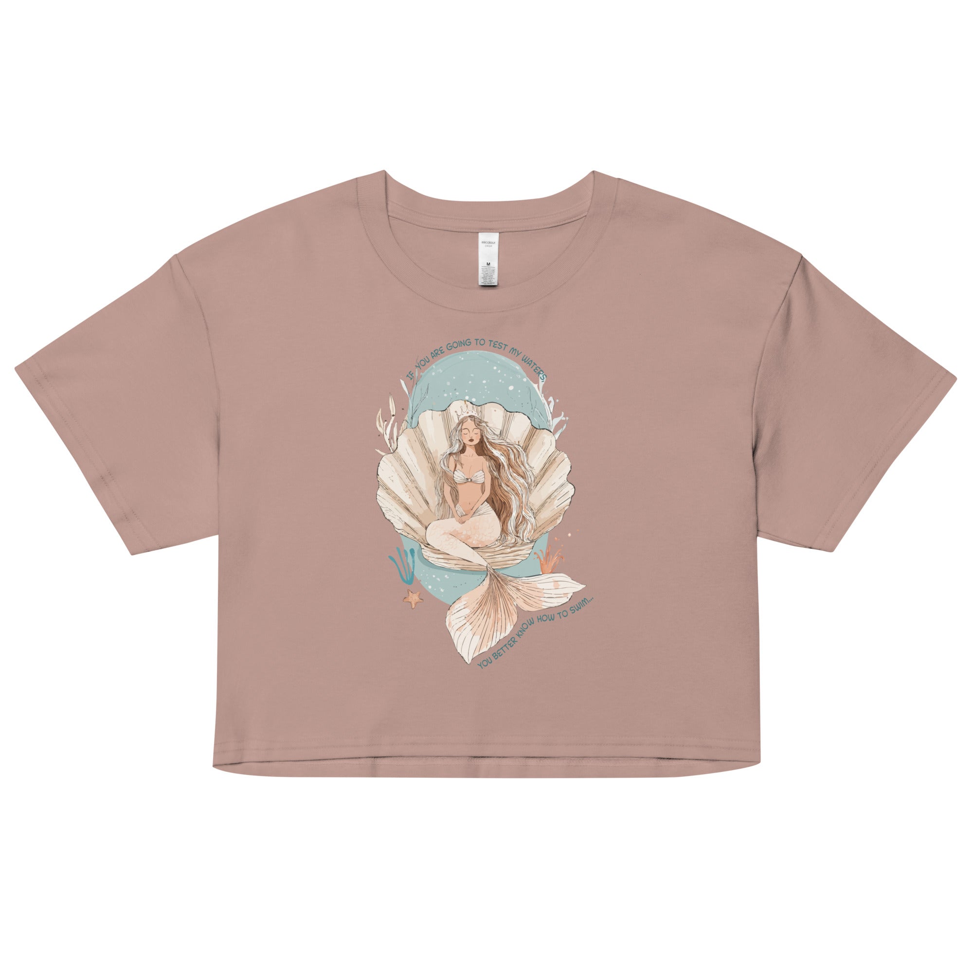 Test My Waters Women’s Crop Top -  - ["T","women"]