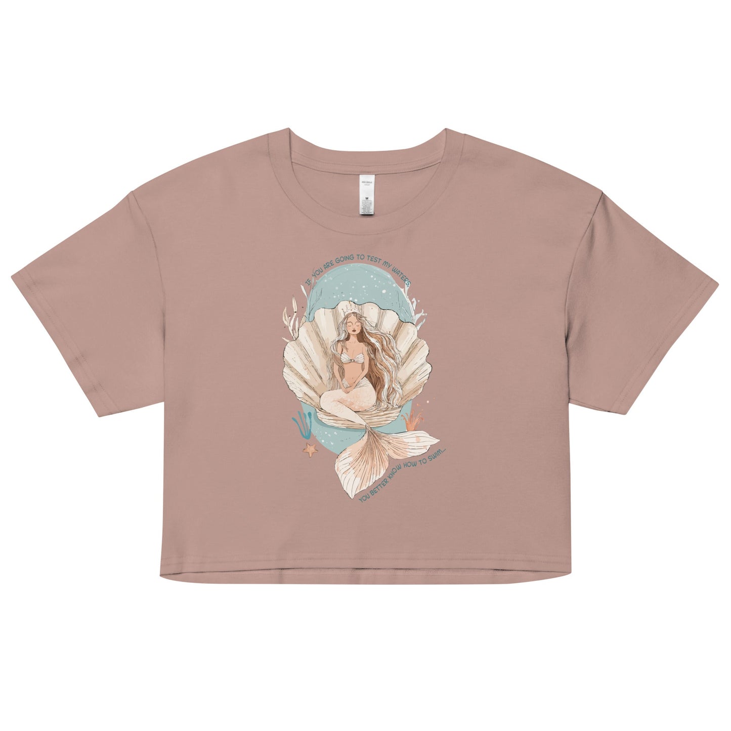 Test My Waters Women’s Crop Top - 