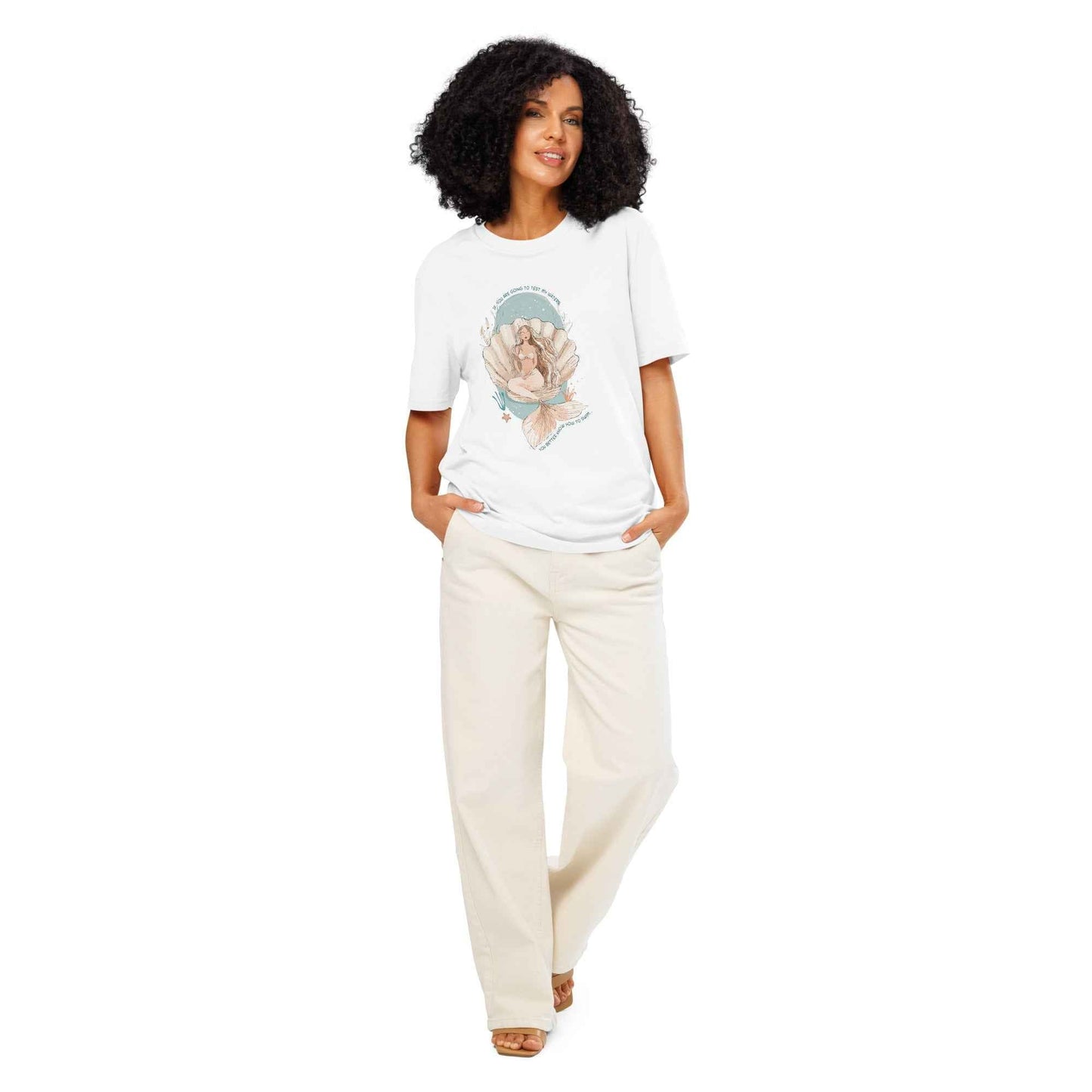 Test My Waters Women’s Organic Cotton T-Shirt - 