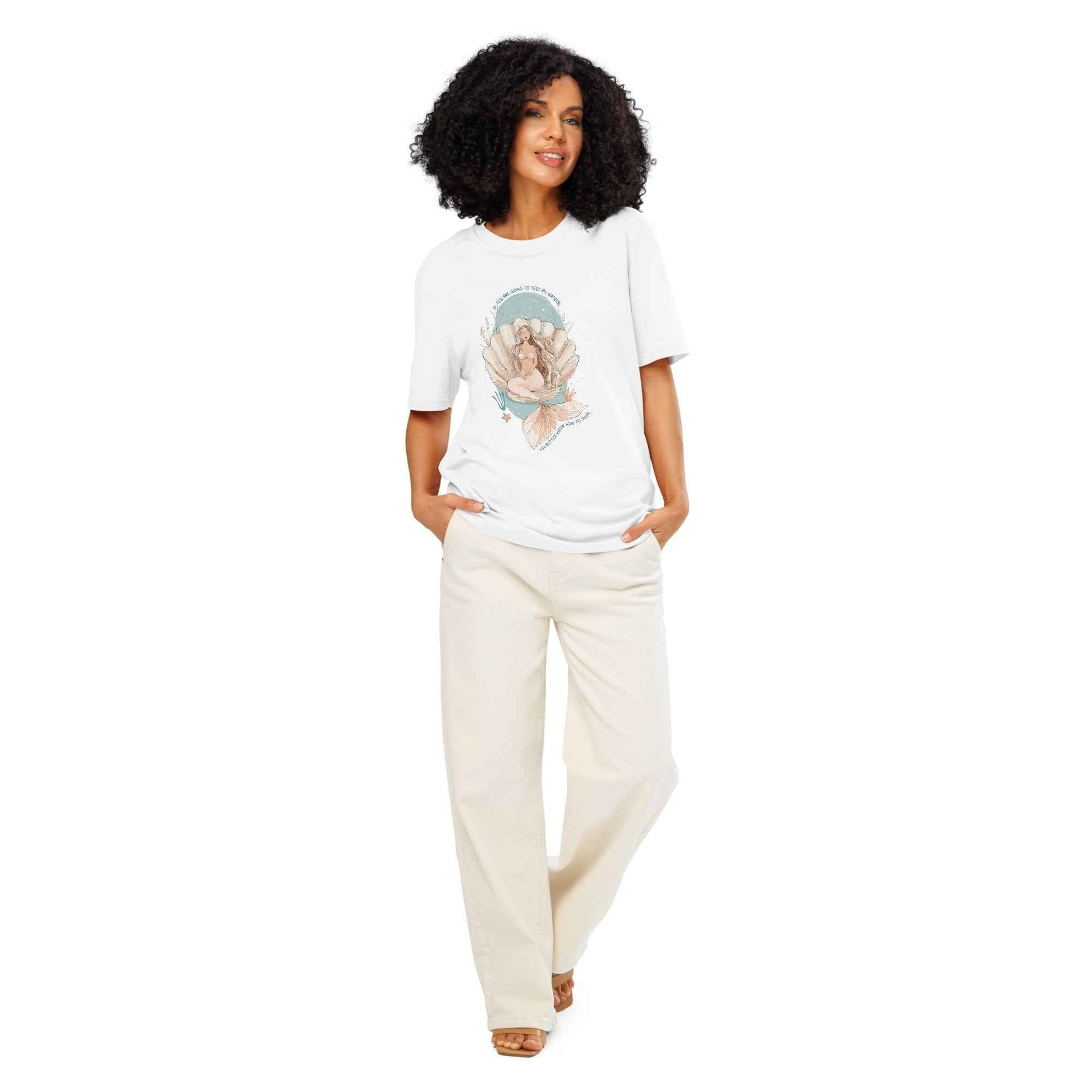 Test My Waters Women’s Organic Cotton T-Shirt - 