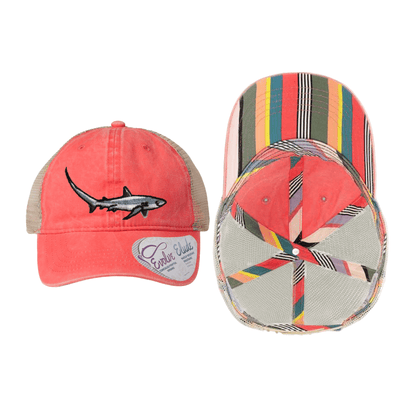 Thresher Shark Ponytail Mesh Cap - 