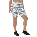 Tiger Shark Bloom 8" Inch Dive Shorts -  - ["shark","Short","Tiger Shark Bloom","women"]