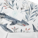 Tiger Shark Bloom 8" Inch Dive Shorts -  - ["shark","Short","Tiger Shark Bloom","women"]