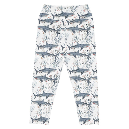 Oceanic Sea Turtle Capri Swim Leggings - 
