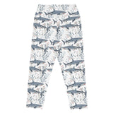 Spotted Eagle Ray Capri Swim Leggings -  - ["leggings","ray","Spotted Eagle Ray","Wildlife","women"]