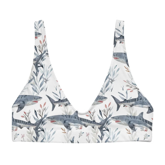 Tiger Shark Bloom Eco Bikini Top - 