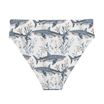 Tiger Shark Bloom Eco High-Waisted Bikini Bottom - 