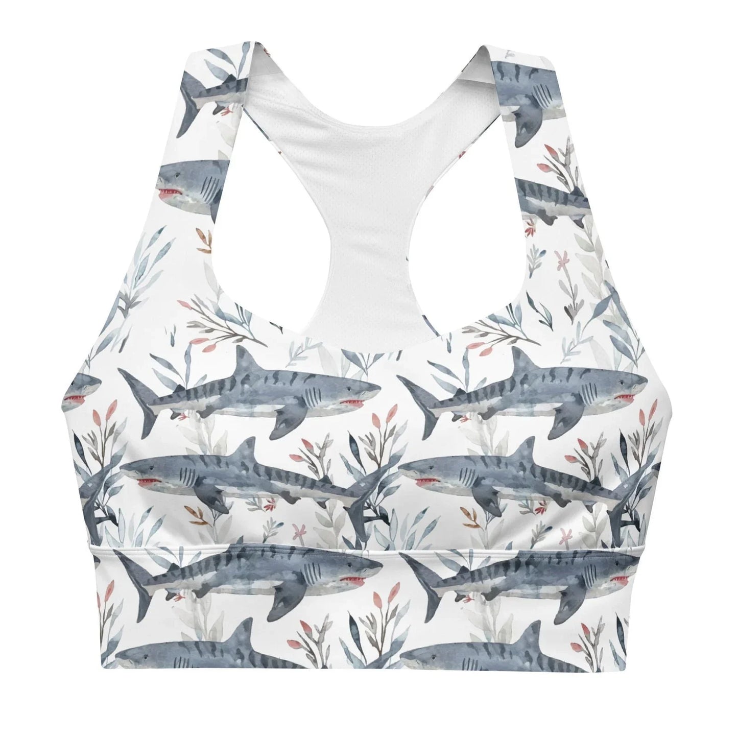 Tiger Shark Bloom Eco Sports Bra Top - 