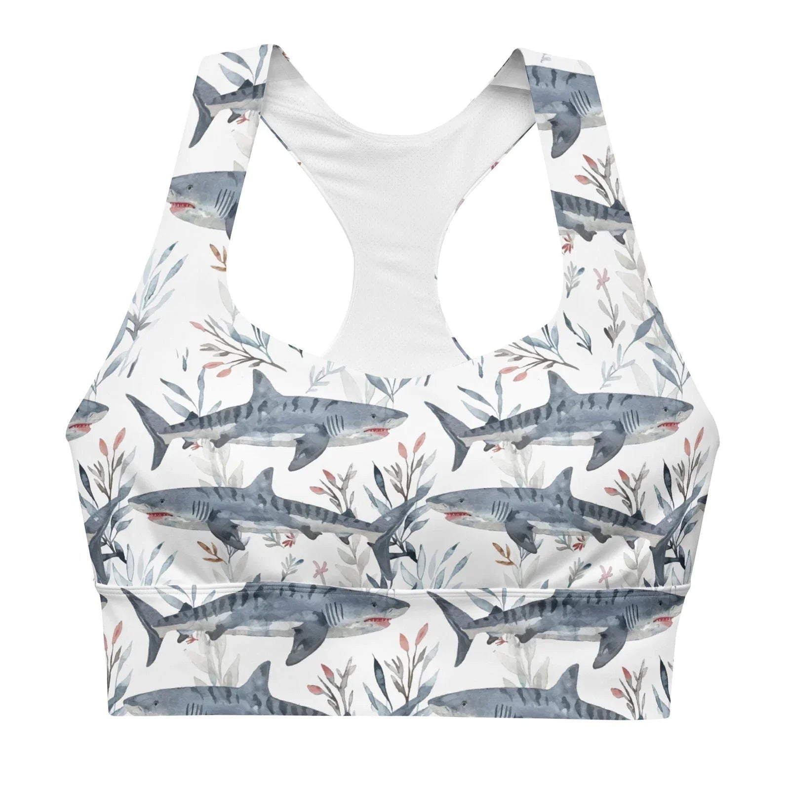 Tiger Shark Bloom Eco Sports Bra Top - 