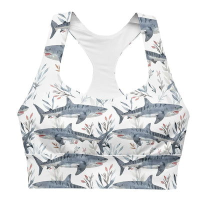 Tiger Shark Bloom Eco Sports Bra Top - 