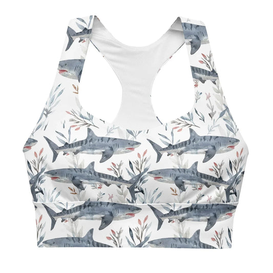 Tiger Shark Bloom Eco Sports Bra Top - 