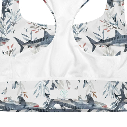Tiger Shark Bloom Eco Sports Bra Top - 