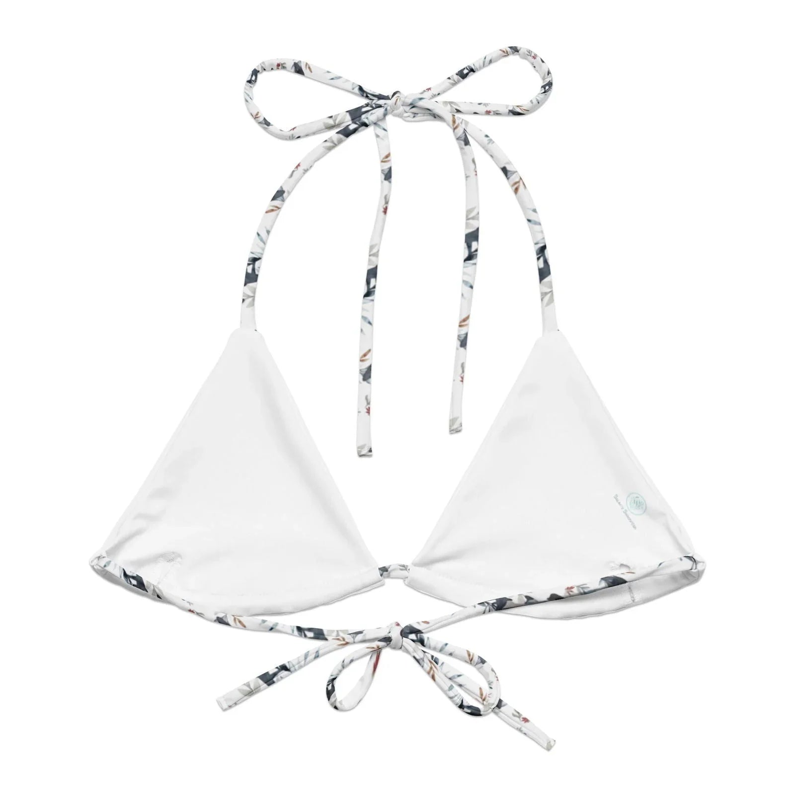 Tiger Shark Bloom Eco String Bikini Top - 