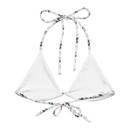 Tiger Shark Bloom Eco String Bikini Top - 