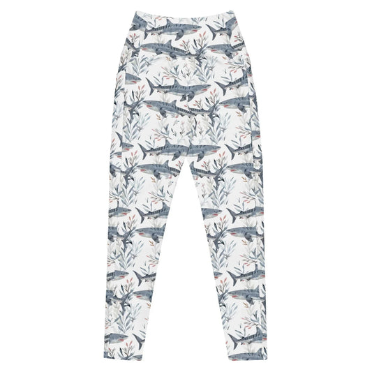 Tiger Shark Bloom Eco Swim Leggings With Pockets - 