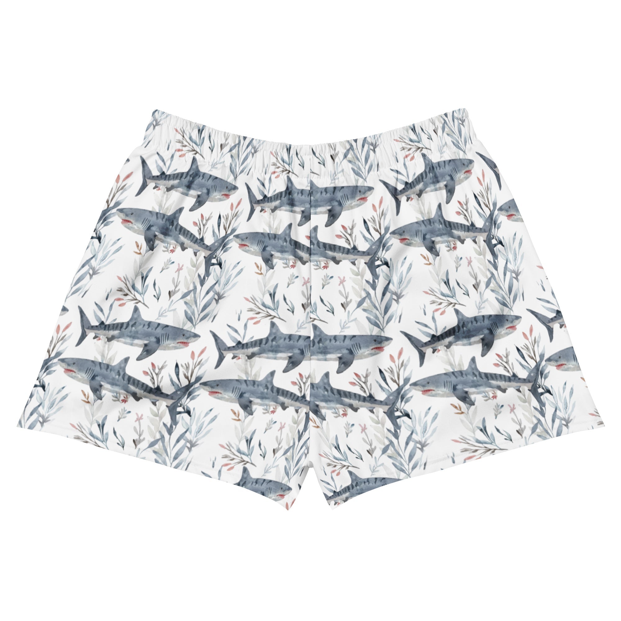 Whale Shark Dream Eco Swim Shorts -  - ["coral","Short","swim","whale shark","Whale Shark Dream","women"]