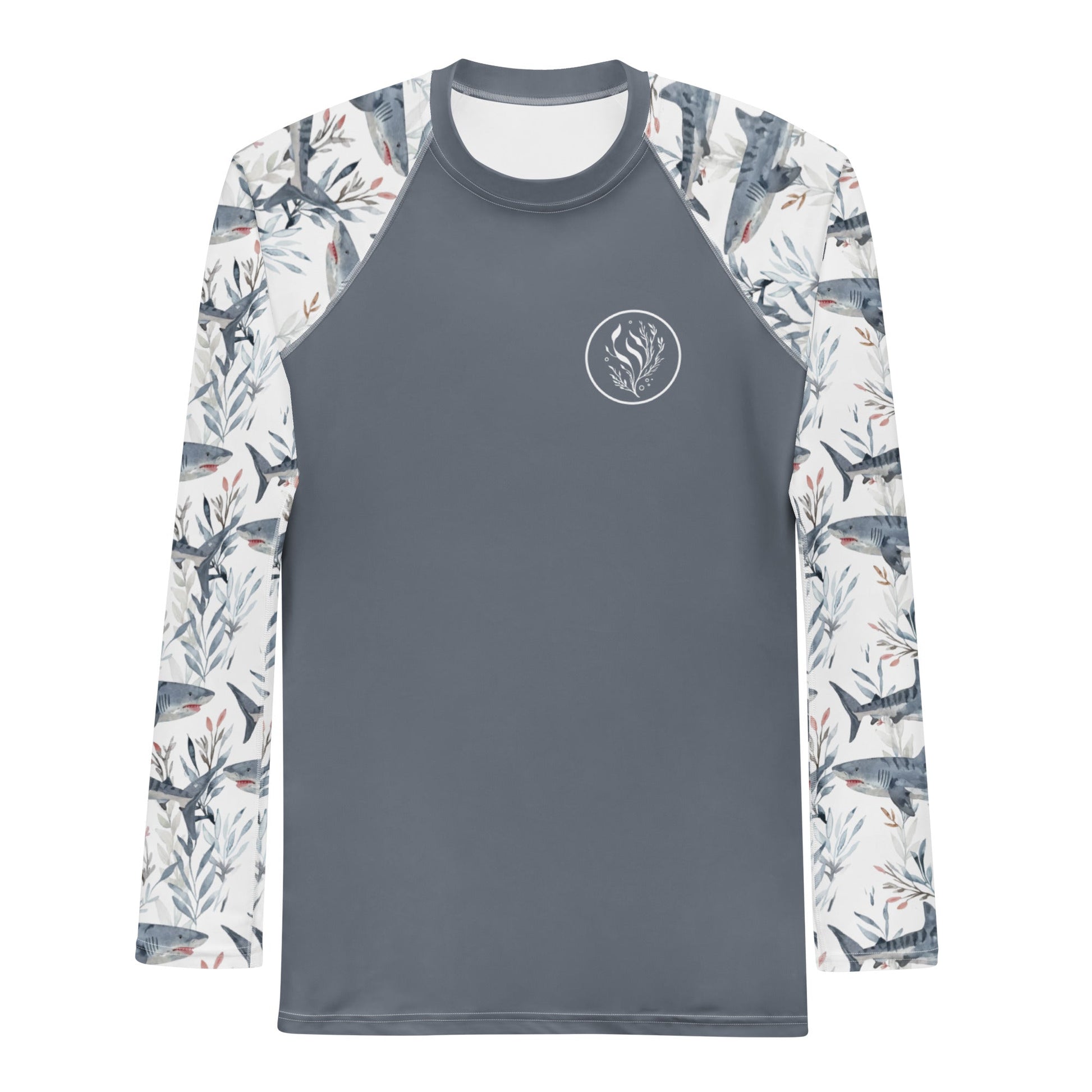 Tiger Shark Bloom Men's Rash Guard - 