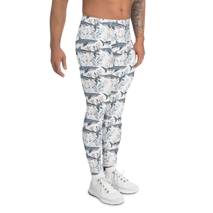 Tiger Shark Bloom Men's Swim Leggings - 