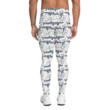 Tiger Shark Bloom Men's Swim Leggings -  - ["leggings","men","shark","Tiger Shark Bloom"]