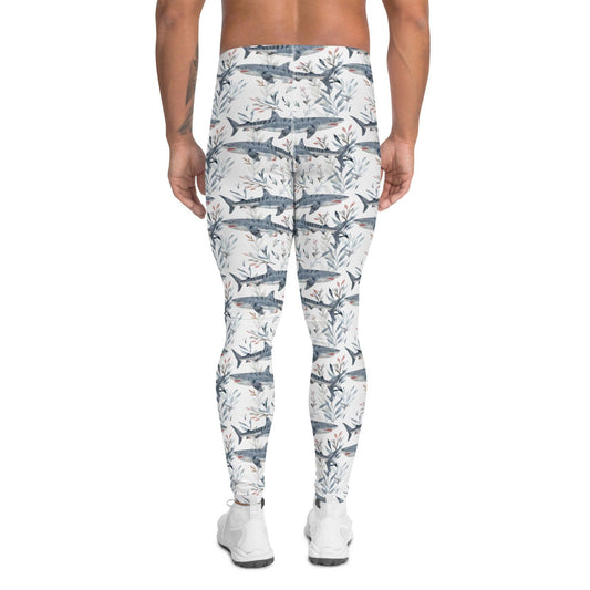 Tiger Shark Bloom Men's Swim Leggings - 