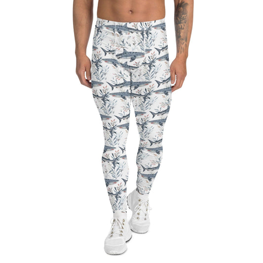 Tiger Shark Bloom Men's Swim Leggings - 