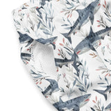 Tiger Shark Bloom Men's Swim Trunks -  - ["men","shark","Tiger Shark Bloom","trunks"]