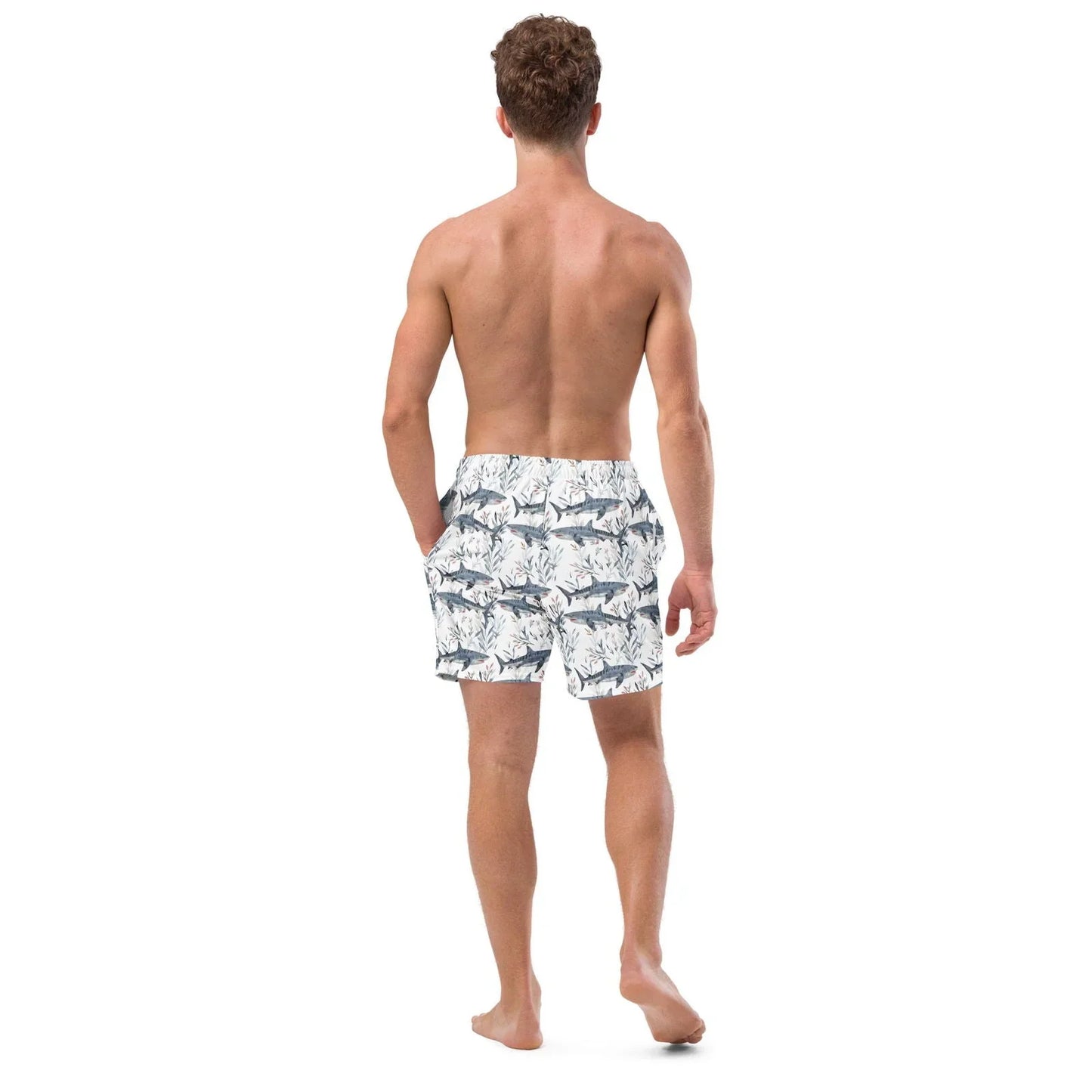 Tiger Shark Bloom Men's Swim Trunks - 
