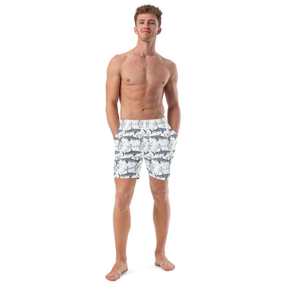 Tiger Shark Bloom Men's Swim Trunks - 