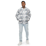Tiger Shark Bloom Men's Windbreaker -  - ["jacket","men","shark","Tiger Shark Bloom"]