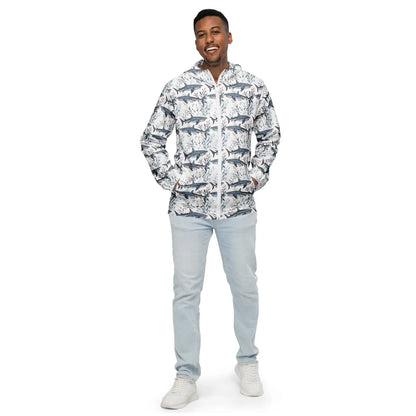 Tiger Shark Bloom Men's Windbreaker - 