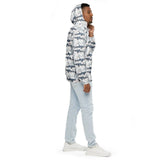 Tiger Shark Bloom Men's Windbreaker -  - ["jacket","men","shark","Tiger Shark Bloom"]