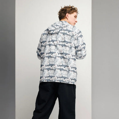 Tiger Shark Bloom Men's Windbreaker - 