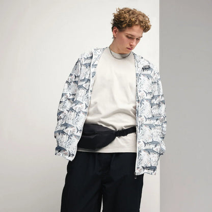 Tiger Shark Bloom Men's Windbreaker - 
