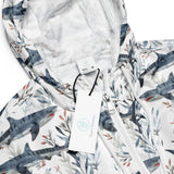 Tiger Shark Bloom Women’s cropped Windbreaker -  - ["jacket","shark","Tiger Shark Bloom","women"]