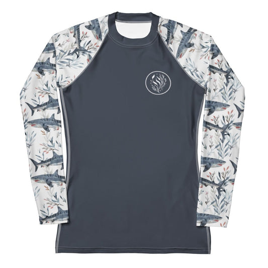 Tiger Shark Bloom Women's Rash Guard Solid - 
