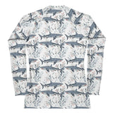 Spotted Eagle Ray Women's Rash Guard -  - ["Rash guard","ray","Spotted Eagle Ray","Wildlife","women"]