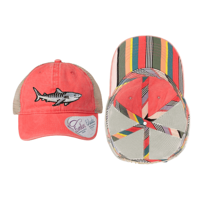 Tiger Shark Ponytail Mesh Cap - 