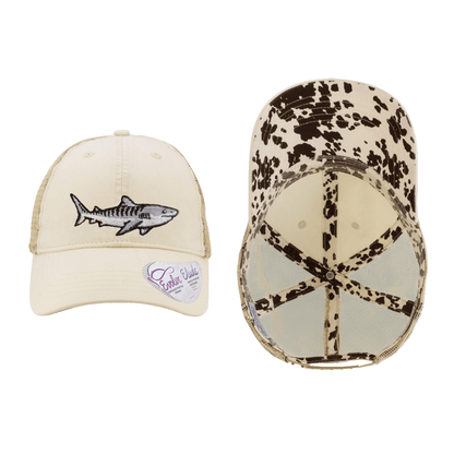 Tiger Shark Ponytail Mesh Cap - 