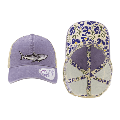 Tiger Shark Ponytail Mesh Cap - 
