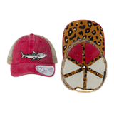 Tiger Shark Ponytail Mesh Cap -  - ["hat","shark","women"]