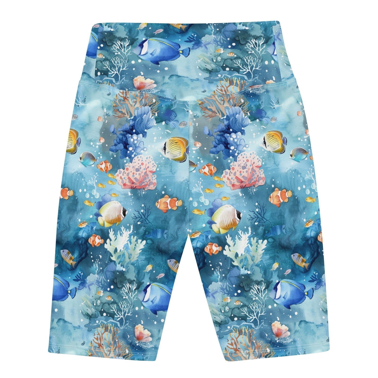 Tropical Reef Fish 8" Inch Shorts - 