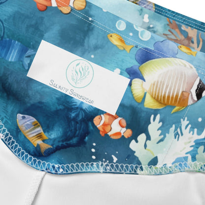 Tropical Reef Fish 8" Inch Shorts - 