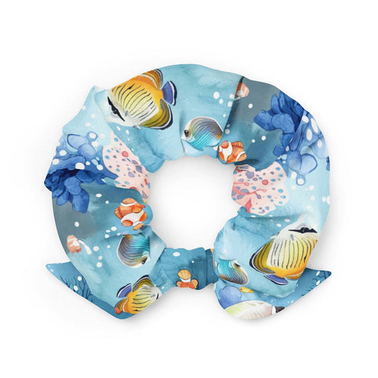 Tropical Reef Fish Eco-Scrunchie - 