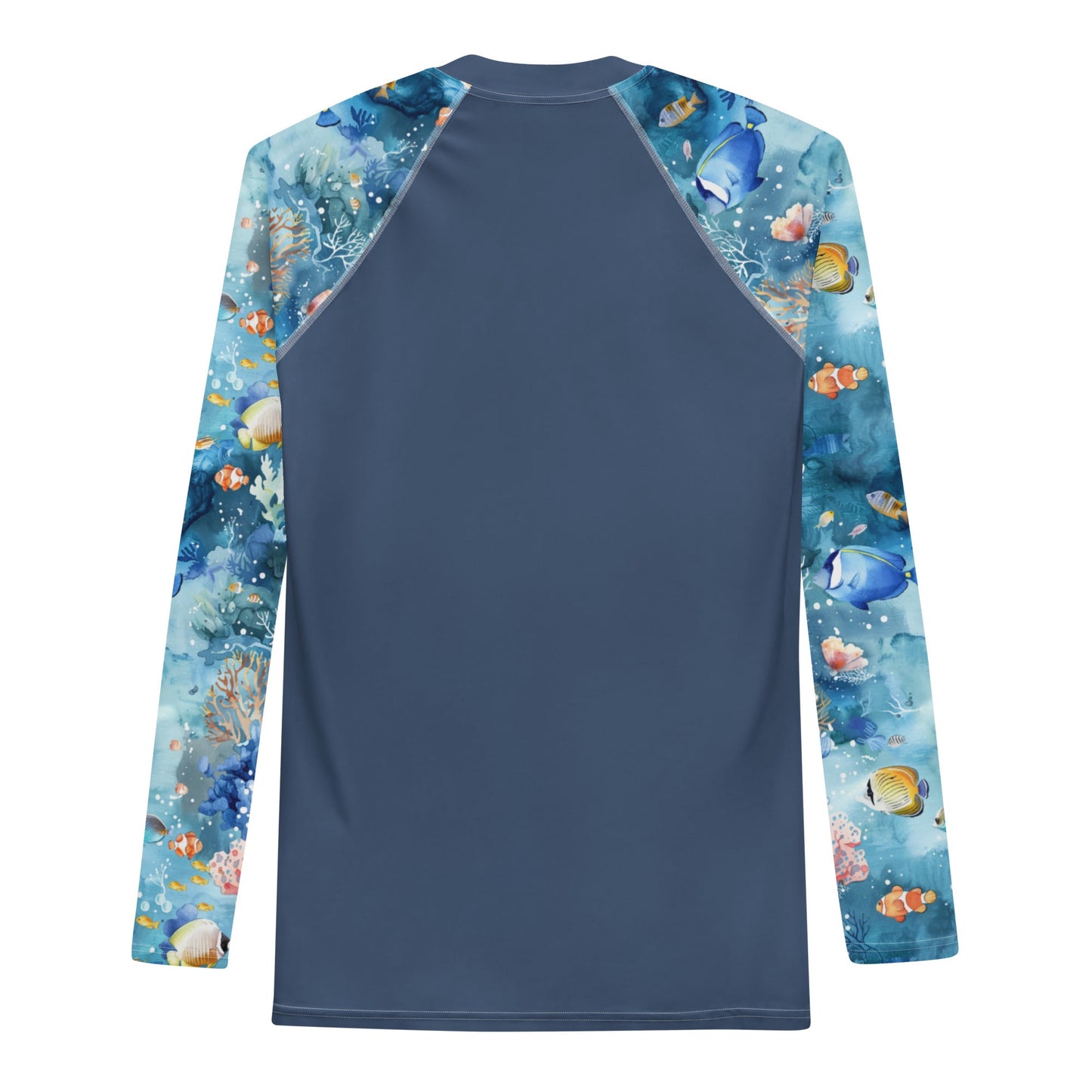 Tropical Reef Fish Men's Rash Guard - 