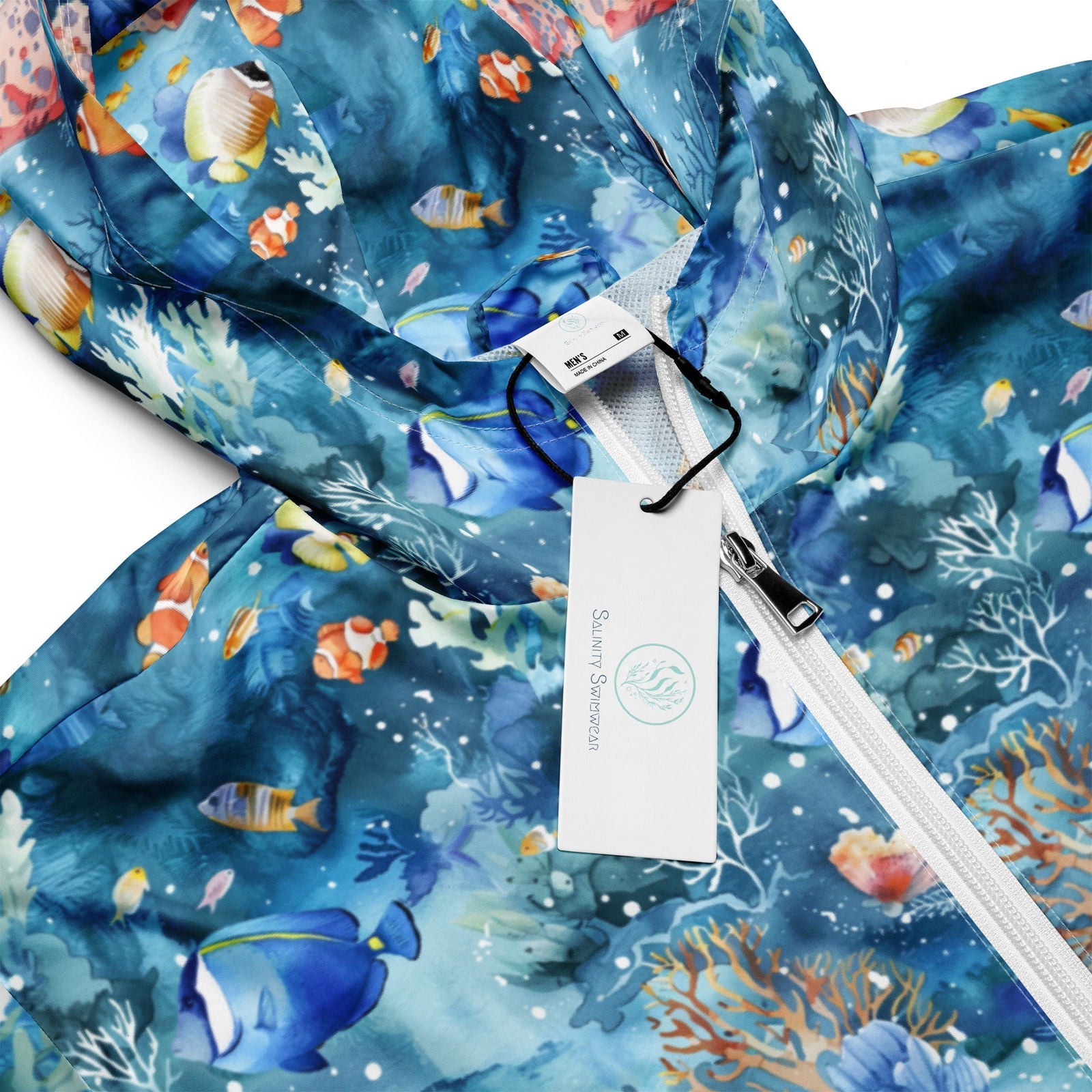 Tropical Reef Fish Men’s windbreaker - 