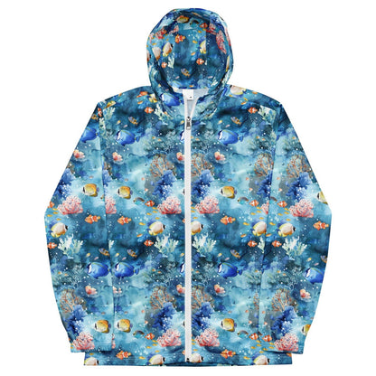 Tropical Reef Fish Men’s windbreaker - 